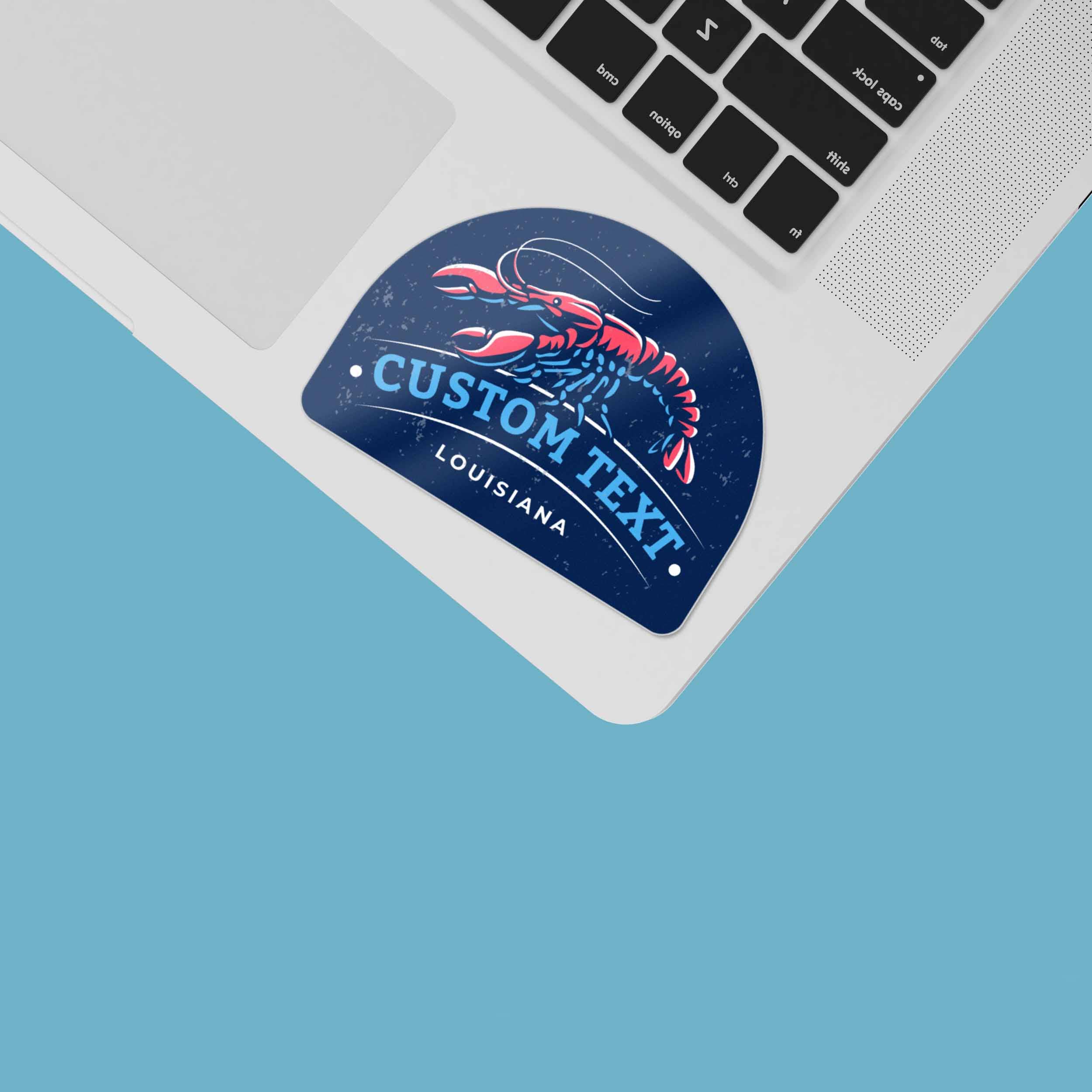 Sentinel Supply - Wholesale Sticker - Custom Crawfish Sticker - Southern Name Drop Decal4