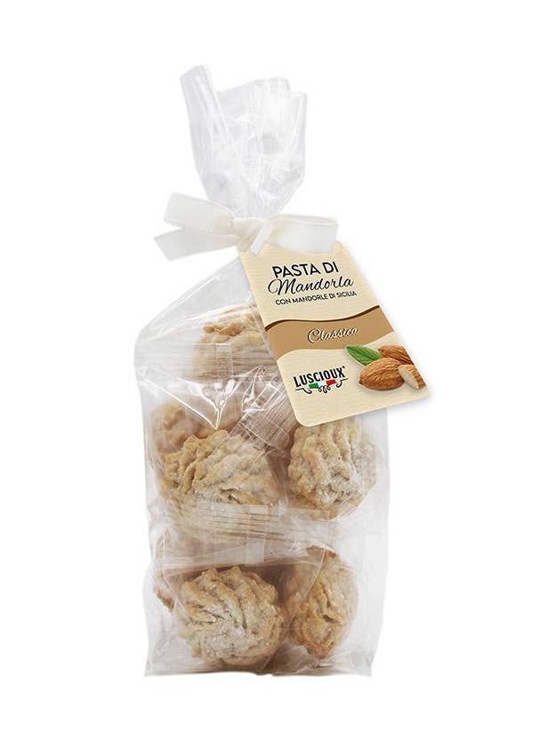 Classic Almond Paste in Bag with Ribbon | 150 g for wholesale by LUSCIOUX - OMNIA GROUP SRL