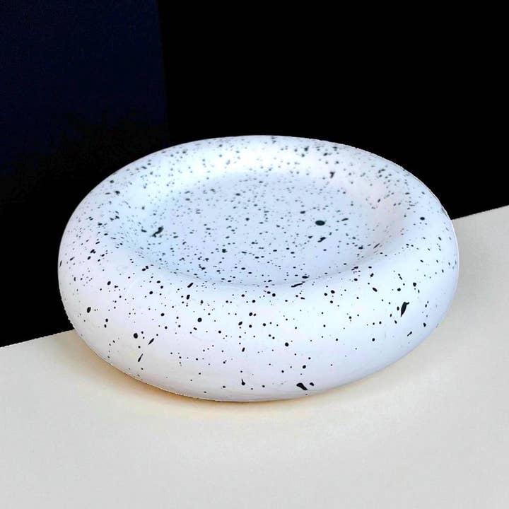 Deko Tablett für Kerzen, Chunky Untersetzer im Konfetti Look für den Großhandel von neon n nude