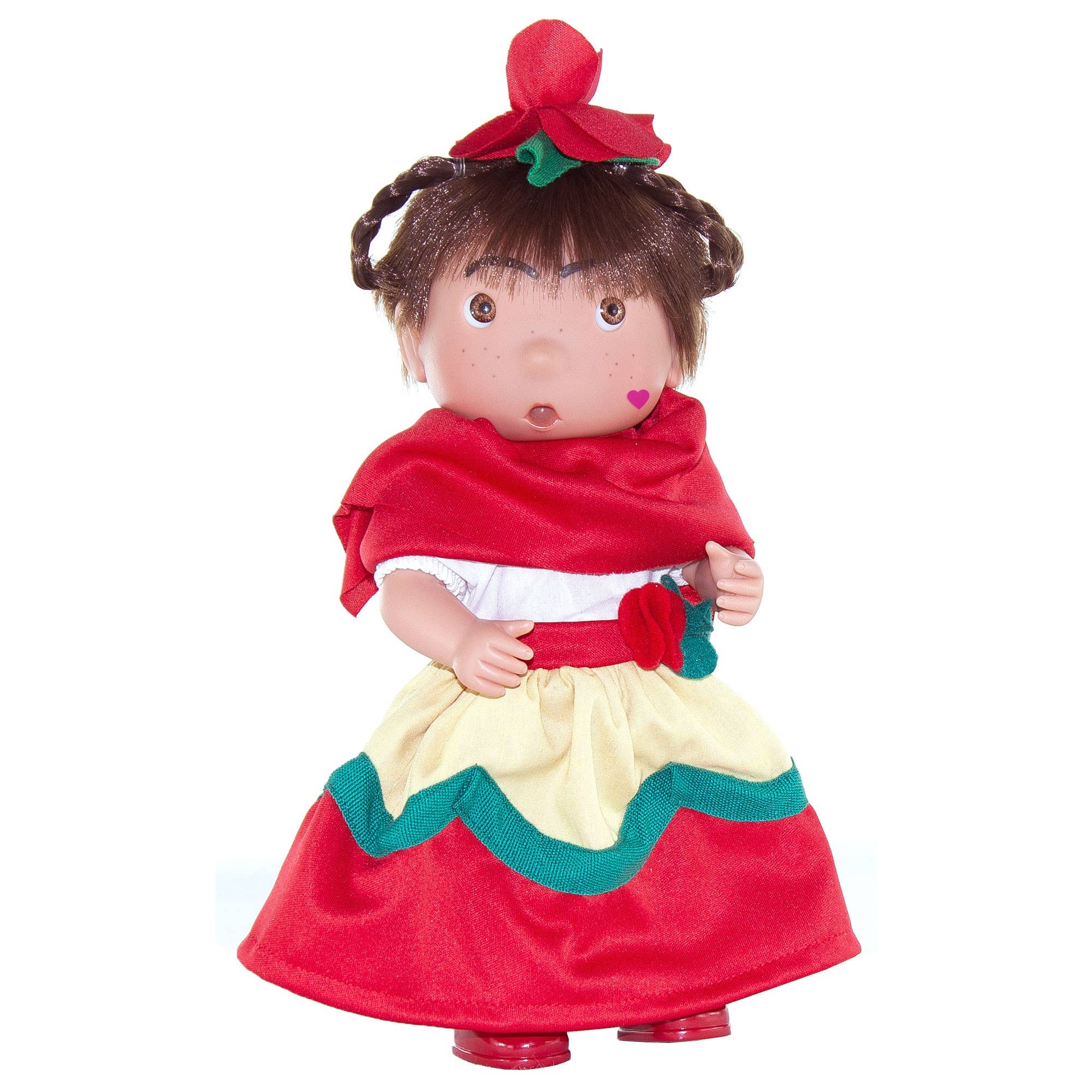 LAMAGIK, S.L. - Wholesale Doll - Kids - Tilina Pin Doll (Tribute to Frida Kahlo)0