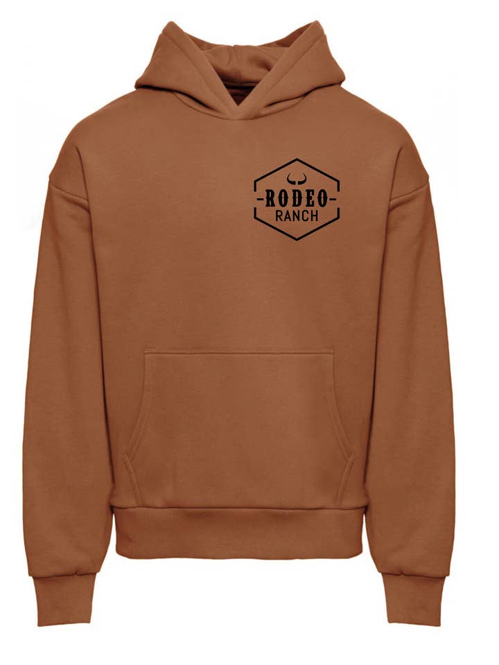 Rodeo Ranch Classic Logo Hoodie -Golden Pecan for wholesale by Rodeo Ranch