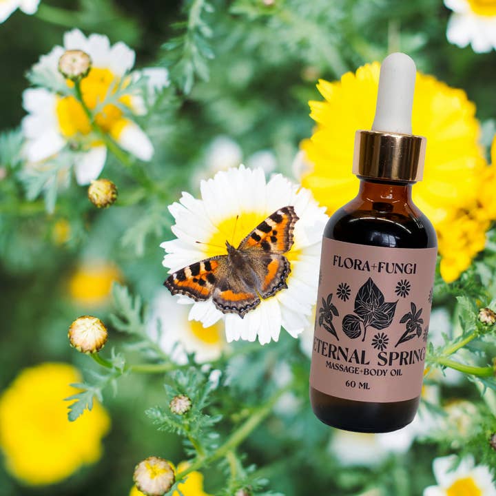 Eternal Spring Massage Oil for wholesale by Flora+Fungi Apothecary