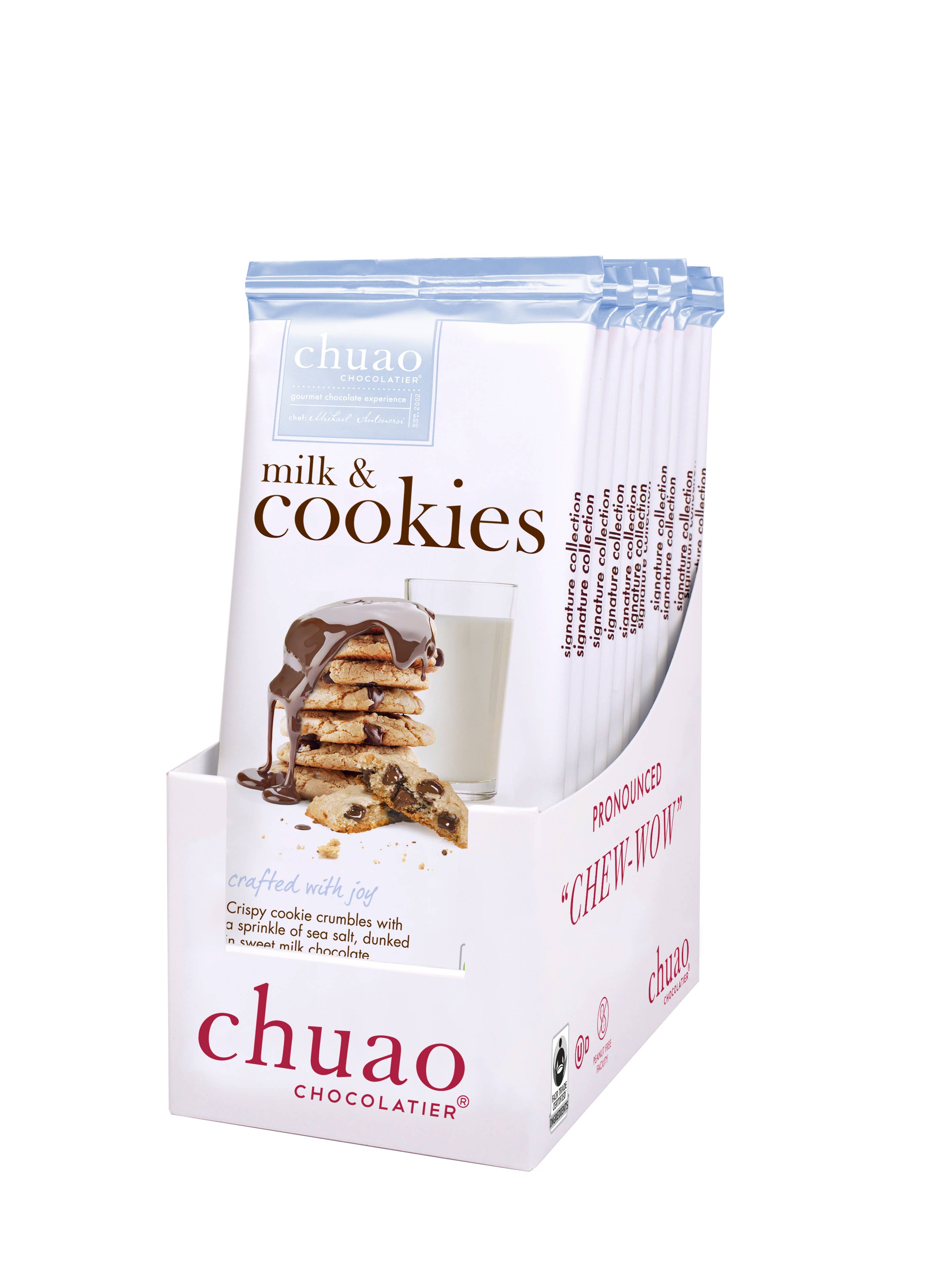 Chuao Chocolatier - Wholesale Chocolate - Milk & Cookies - Signature Bar2