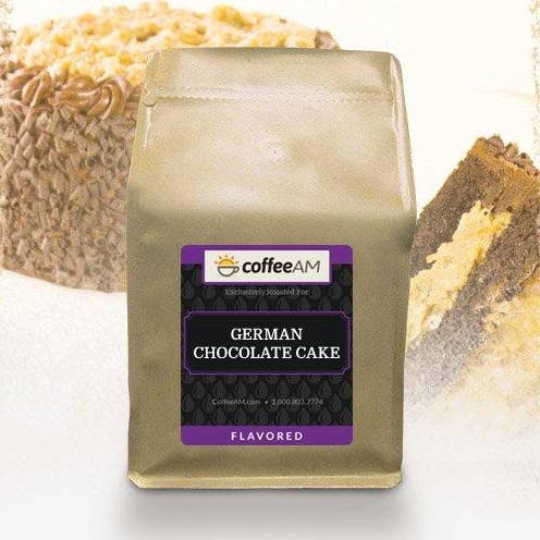 Café aromatisé au gâteau au chocolat allemand pour la vente par CoffeeAM