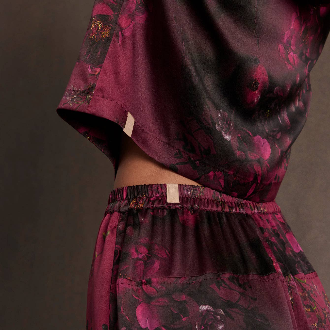 Rouge Reverie Lunya x Rosandich Washable Silk High Rise Pant Set for wholesale on Faire2