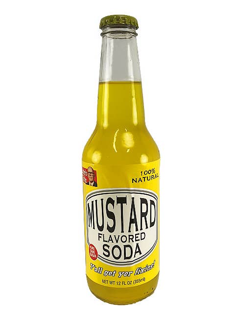 (S5-02) Bvrg-GlssBttl-LSTRSFXNSSD-MOUTARDE 12oz x24 unités pour la vente par iSweet.ca