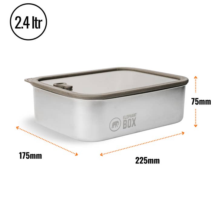 Elephant Box – wholesale Food storage container – Prep & Store Leakproof Food Storage Containers - Grey5