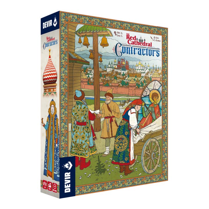 Devir Games - Wholesale Board Game - Red Cathedral, The: Contractors (Expansion)