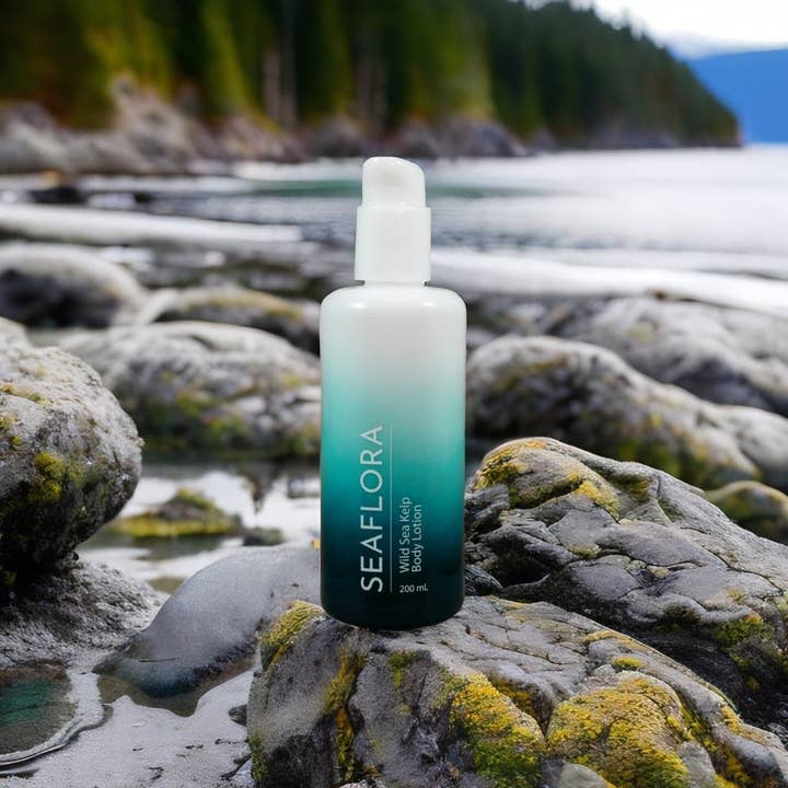 Seaflora Skincare - Wholesale Body Cream/Lotion - Wild Sea Kelp Body Lotion: Heal, Tone, Nourish with 4 Kelps