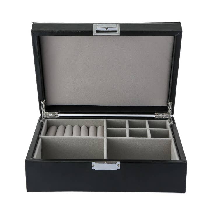Storage box black medium for wholesale by Emilie collection