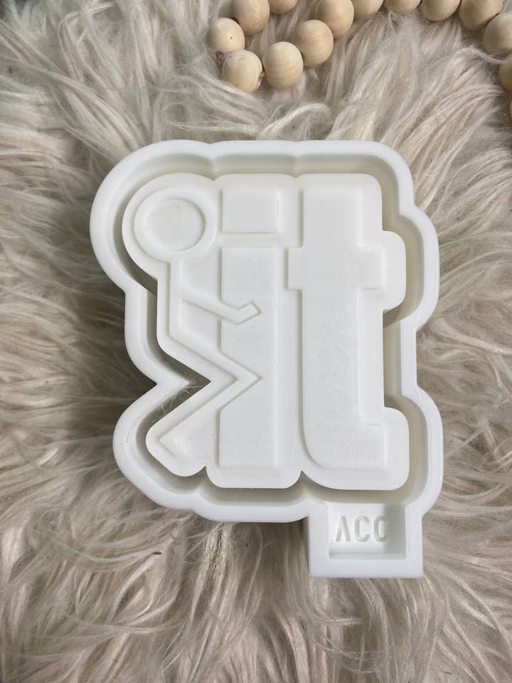 Moule Fuck It Freshie pour la vente par Vance Custom Creations