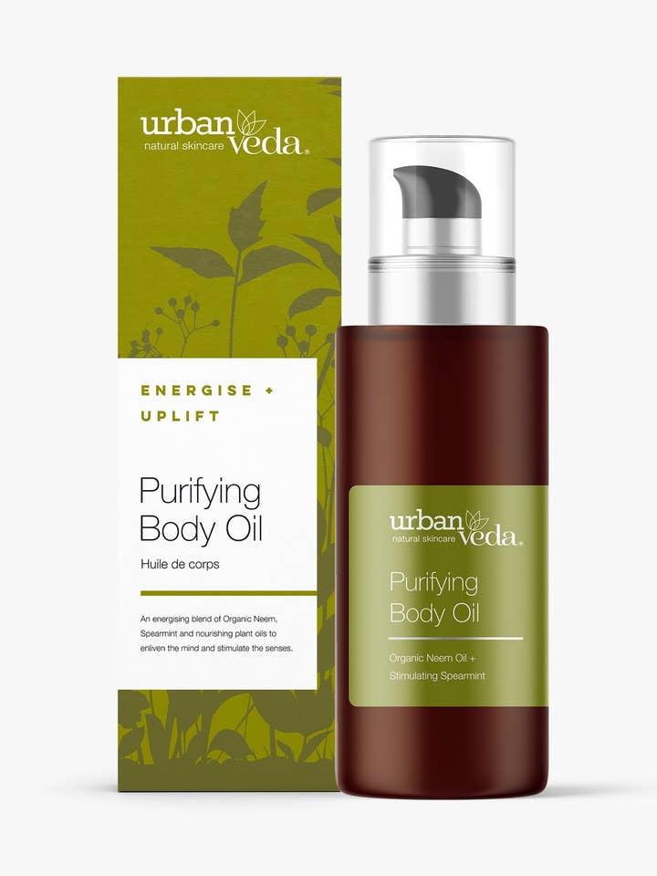 Purifying Neem and Vitamin E Body Oil 100ml Urban Veda for wholesale by Urban Veda