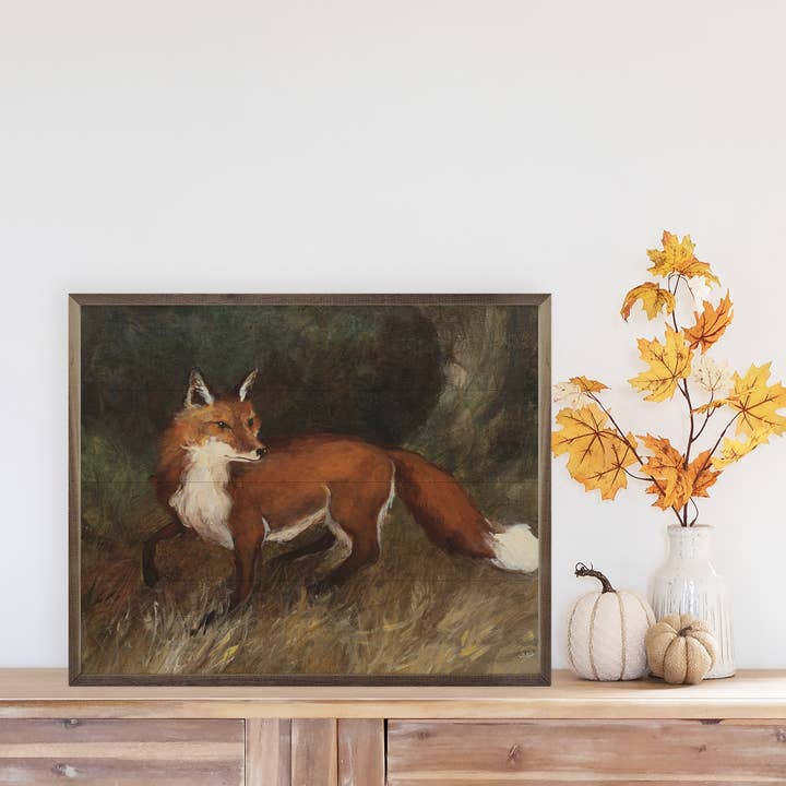 Kendrick Home - Wholesale Art Print - Forest Fox By Julia Purinton1