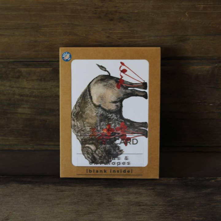 Boxed Card Pack - Bison for wholesale by ReLove By Love LLC