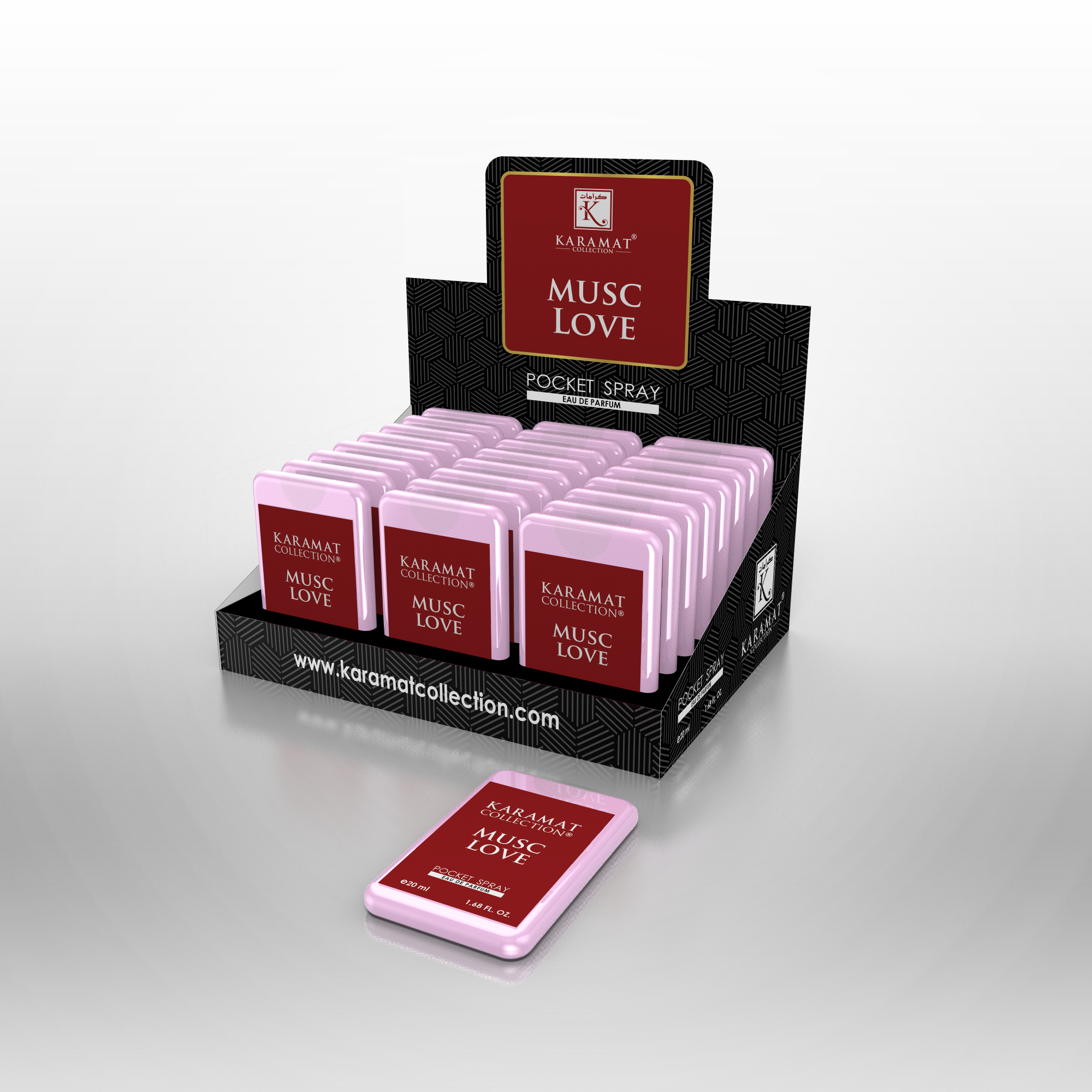 MAISON KARAMAT - Wholesale Perfume/Eau de Toilette - EAU DE PARFUM 20 ML - POCKET SIZE (TRAVEL SIZE)7