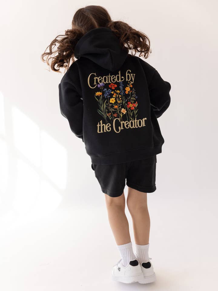 Sudadera con capucha para niños creada por el Creador para venta al por mayor de Elevated Faith