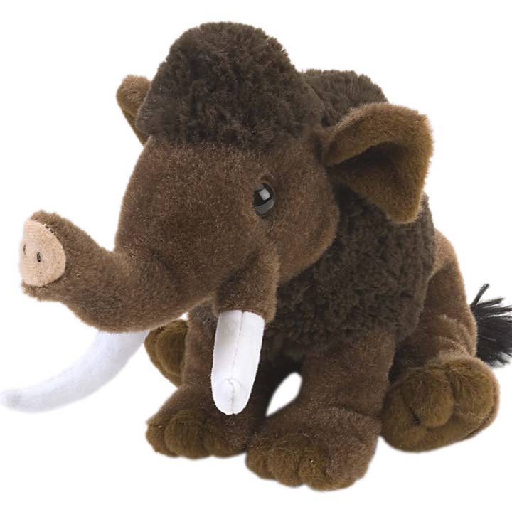 Wild Republic - Wholesale Stuffed/Plush Toy - Kids & Baby - CK-Mini Woolly Mammoth Stuffed Animal 8"