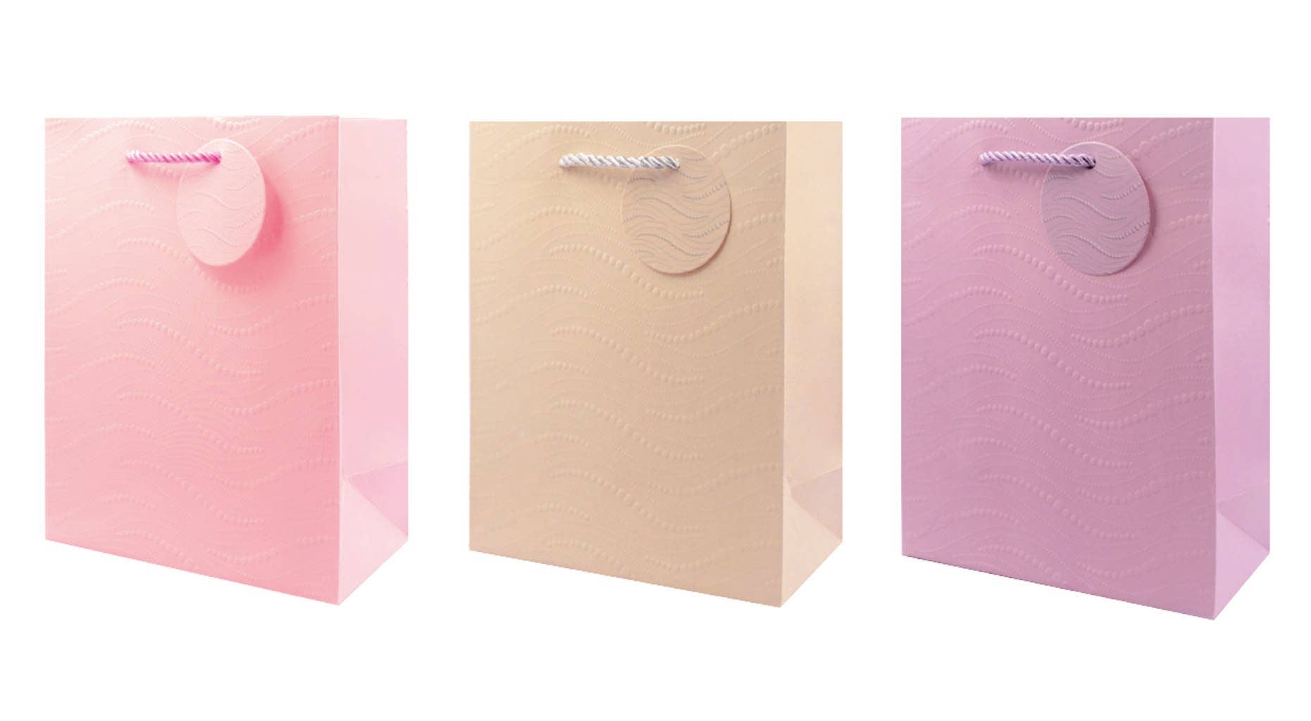 Angels Craft - Vendita all'ingrosso Buste regalo - Borse Regalo per Ogni Occasione – Finitura Opaca, Manici in Corda, 3 Misure1