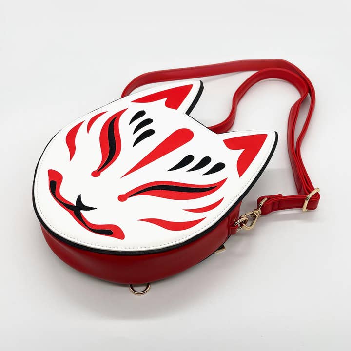 Yoshi Yoshitani LLC - Wholesale Crossbody Bag - Women's - Kitsune Convertible Bag : White13