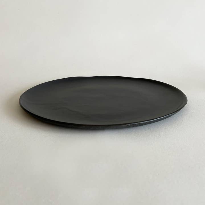 YUTA - Large Plate, Black for wholesale by KOTI London