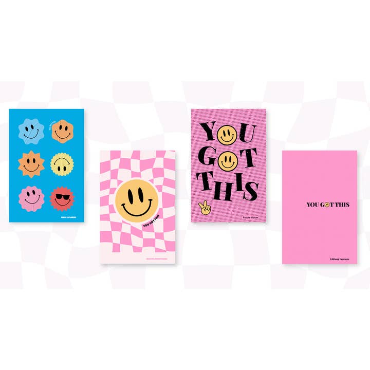 Journal de gratitude de la famille Smiley - Collection complète pour la vente par Sunshine & Agape