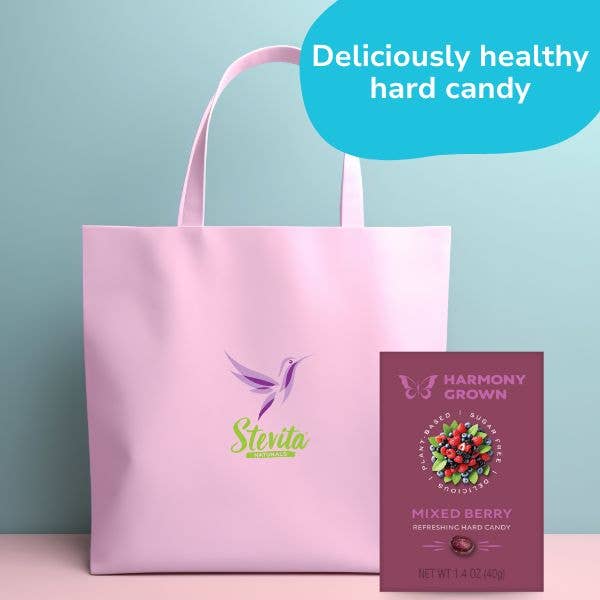 Stevita Naturals - Wholesale Hard Candy - Stevita Harmony Grown Sugar-Free Hard Candy - Berry6
