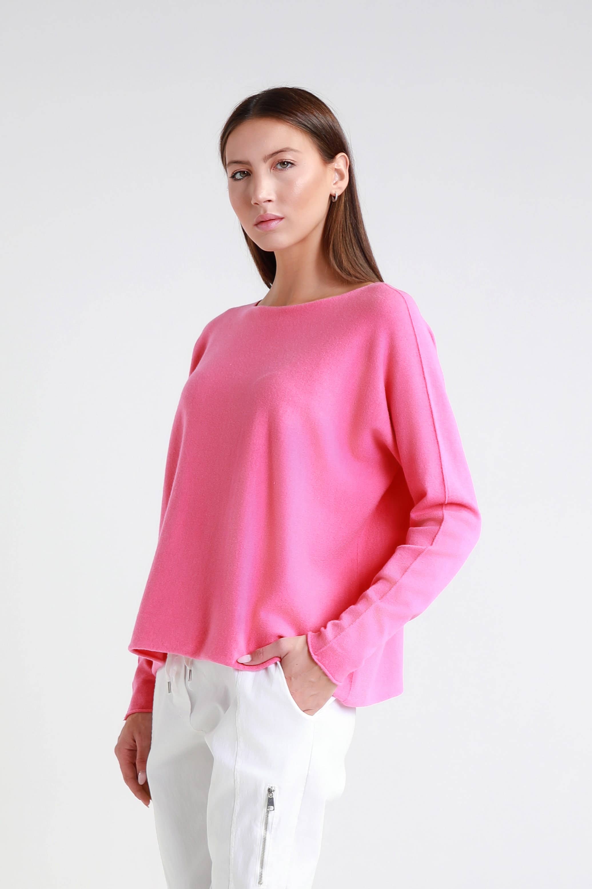 TINA Stephens Italy/Tees By Tina - Wholesale Knit Sweater - Women's - Laurin Seriously Soft Jewel Neck Sweater (BLS425)62