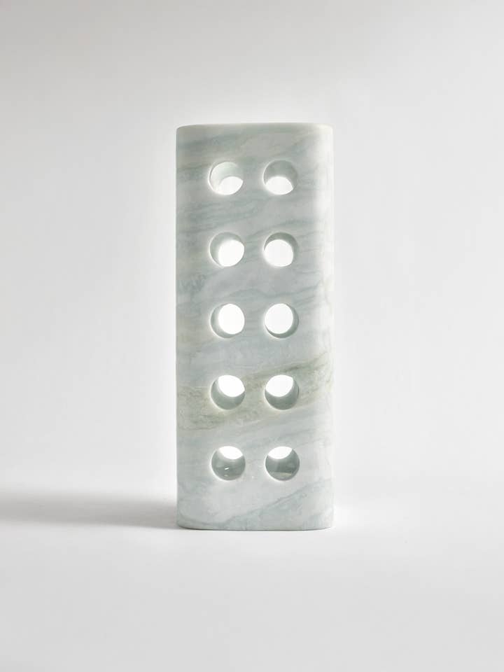 Vaso Geo Onice Blu per la vendita all'ingrosso da parte di Greg Natale