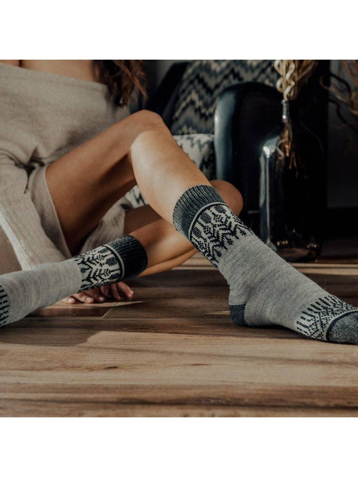 Nordic Wools - Wholesale Socks - Unisex - Nordic Socks Merino Wool in PERFORM™ (Yule - Ash) - Unisex1