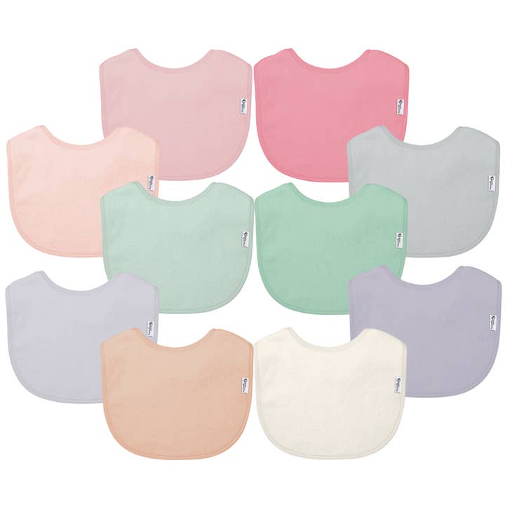 Green Sprouts - Wholesale Bib - Baby - Stay-Dry Everyday Bibs (10pk)