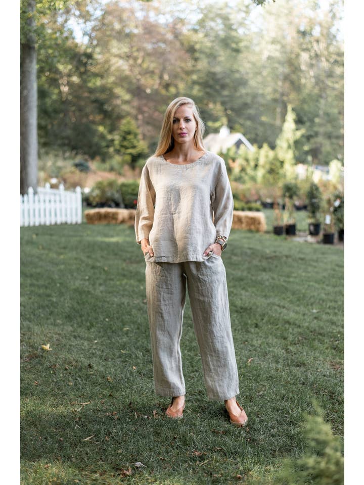 VIKOLINO - Wholesale Blouse - Women's - Linen Bella Top10