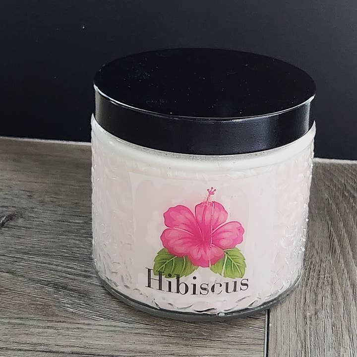 Hibiscus Candle for wholesale by Carolina Coast Home and Body