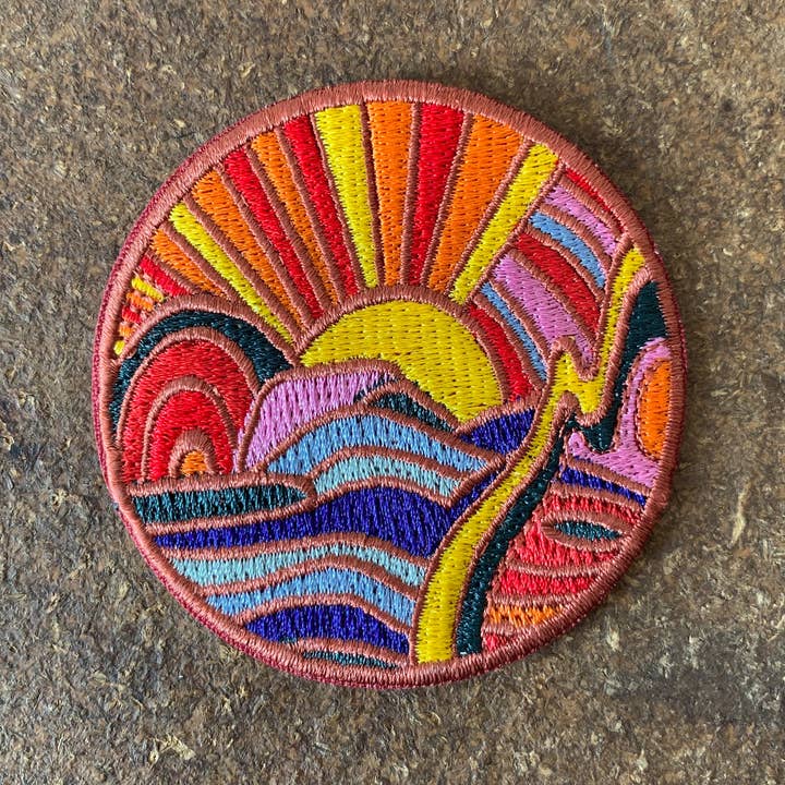 MBMB - Wholesale Patch - Circle Oasis - Iron On Patch