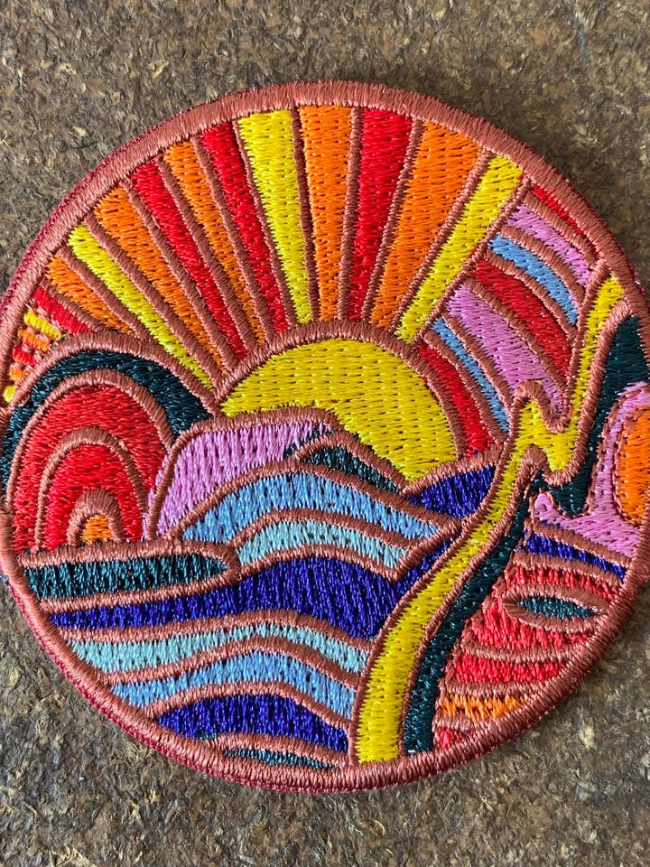 Circle Oasis - Iron On Patch for wholesale by MBMB