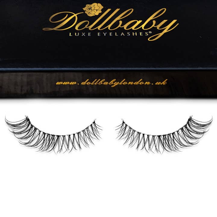 Dollbaby London Lashes - Wholesale False/Fake Eyelashes - Pretty Me Tapered Natural Strip Eyelashes