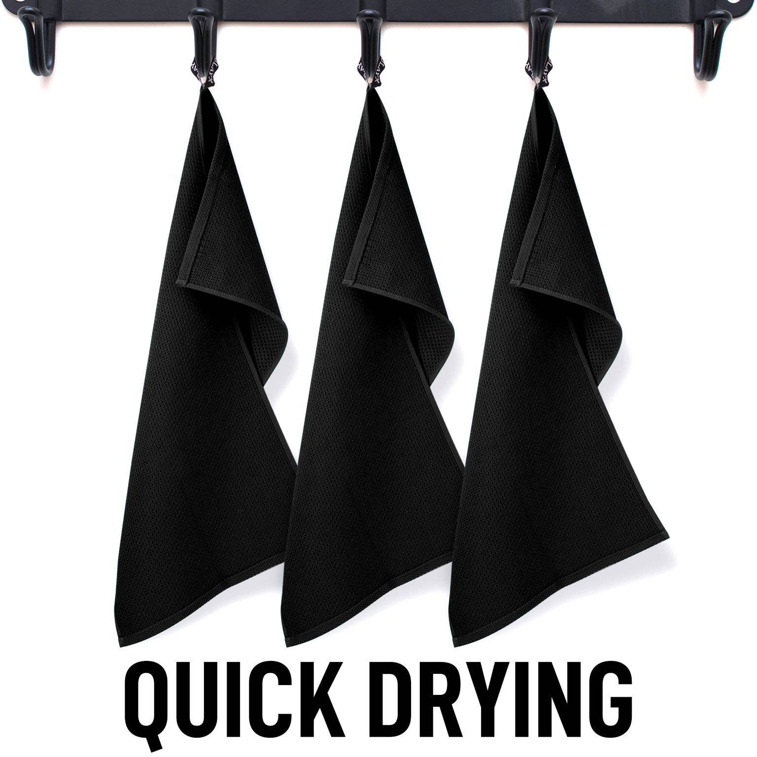 Zulay Kitchen - Vendita all'ingrosso Strofinaccio da cucina - Asciugamano da cucina Waffle Weave, 33 x 28 cm (confezione da 3)17