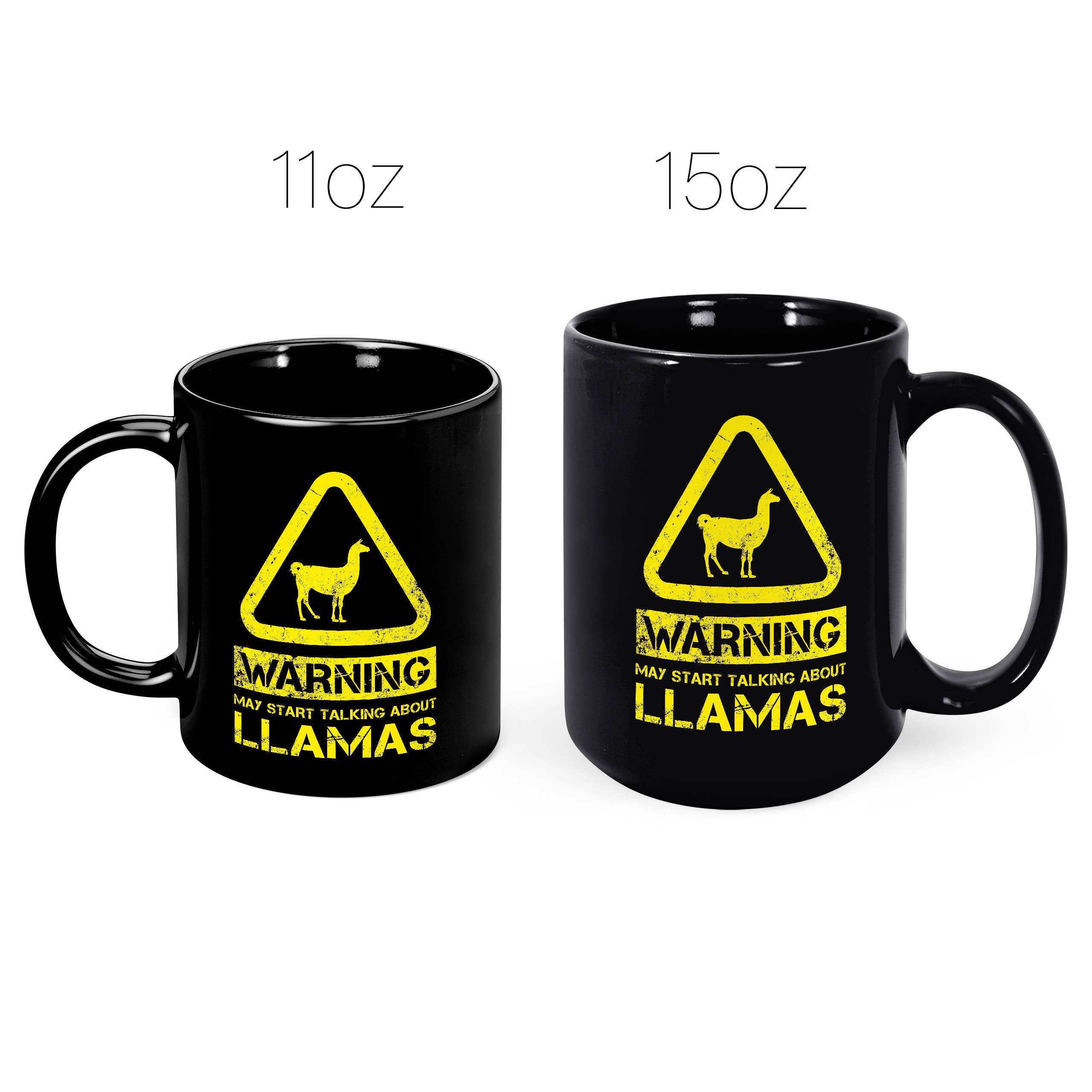 Mug Monster - Vente Tasse à café - Mug lama - Warning May Start Talking About Llamas7