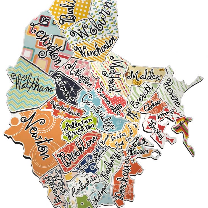 Ímanes - Área de Boston por atacado de Fuffernutter