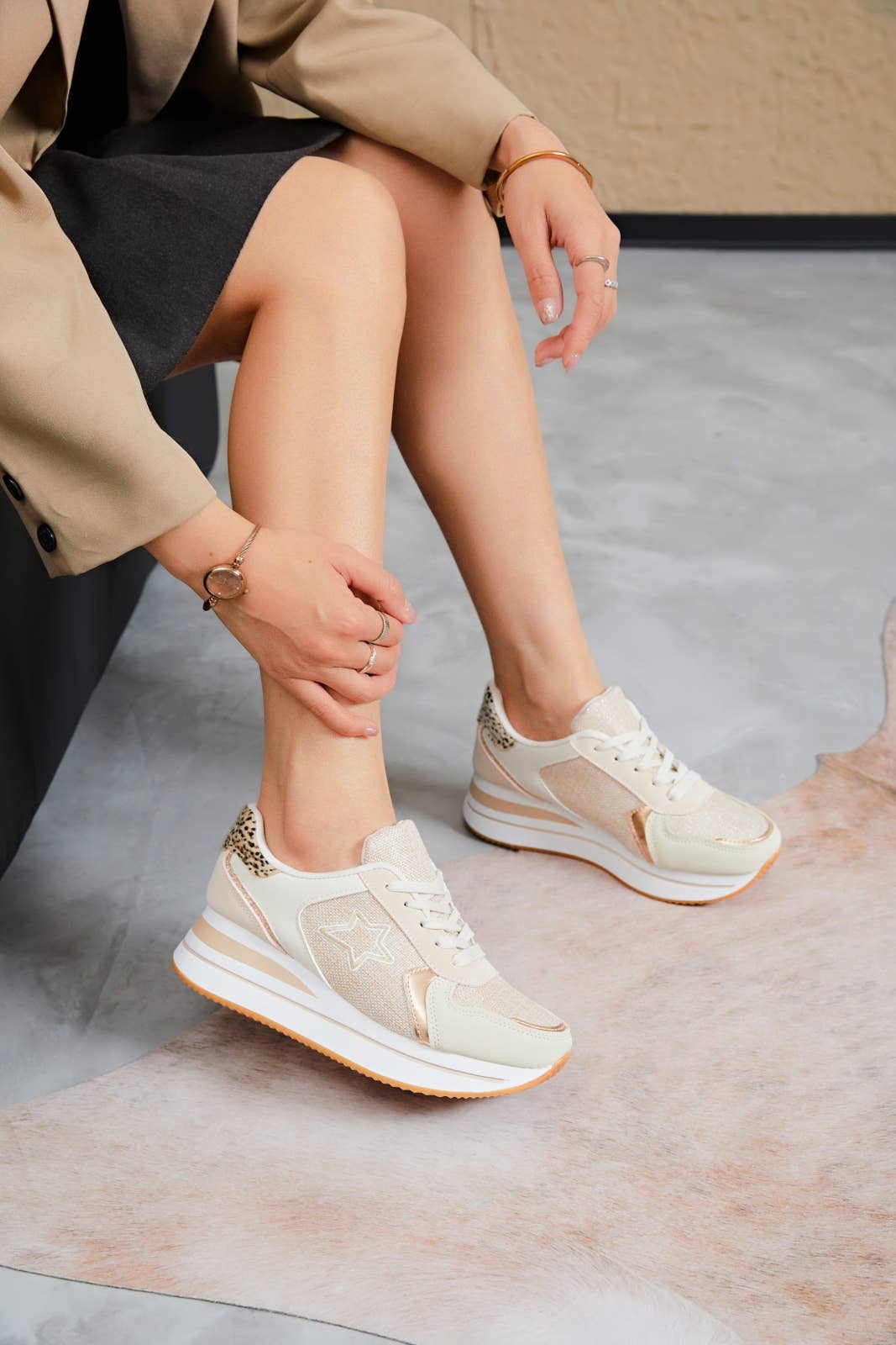 ERYNN - Wholesale Lifestyle Sneakers - Women's - wedge sneakers - Cléophée10