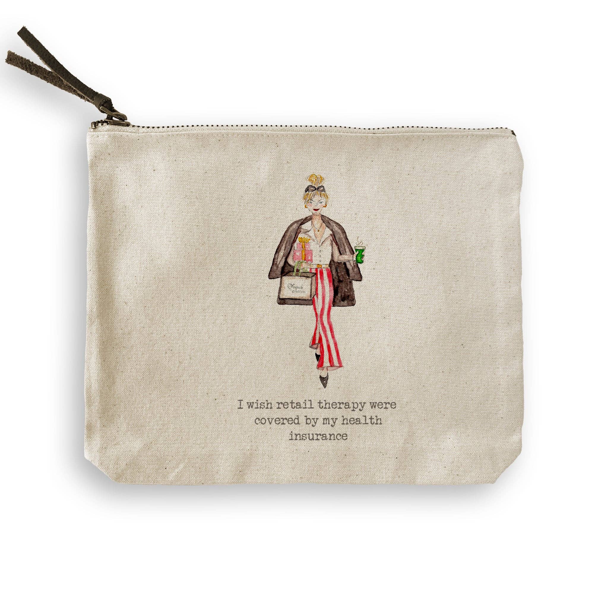 French Graffiti - Wholesale Tea Towel - Retail Therapy Shopper Girl7