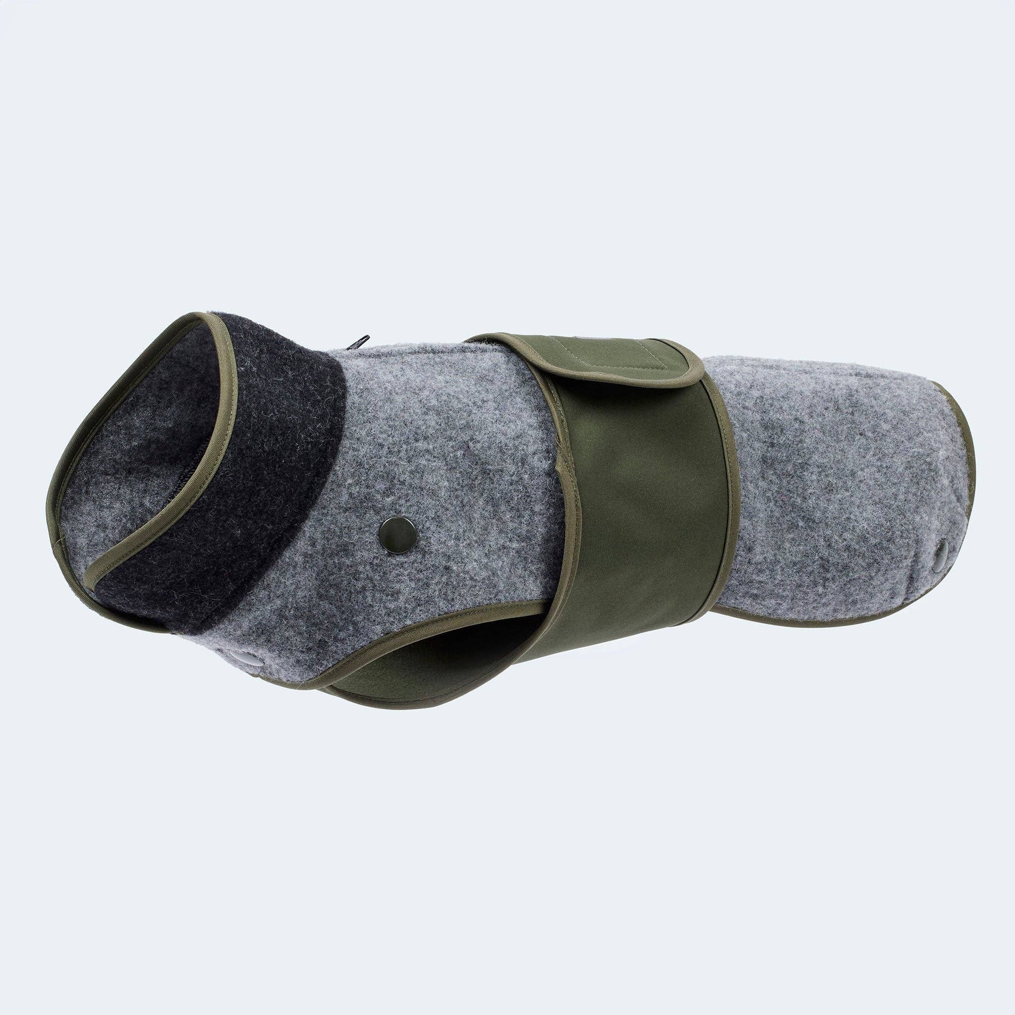 ​​Leopold's Finest for dogs - Wholesale Pet Coat - Dog - Loden coat with removable fleece for dachshunds and small dogs7