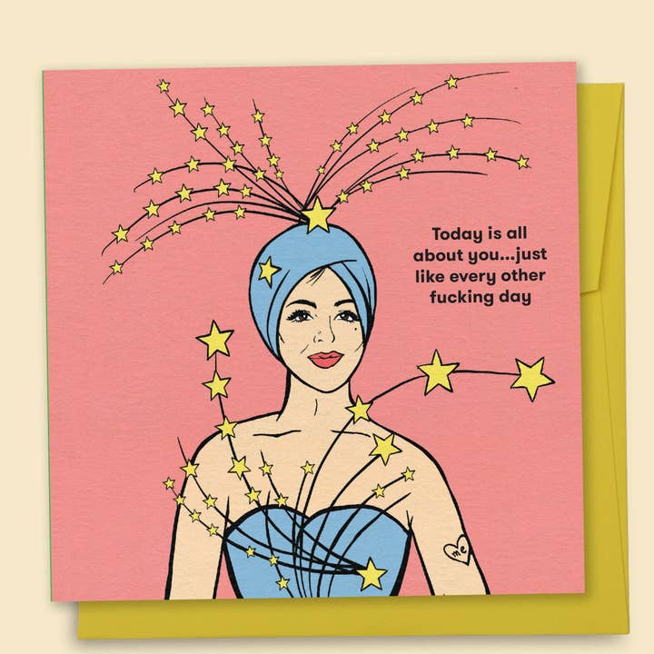 Today Is All About You Card - Wholesale for wholesale by Papernest