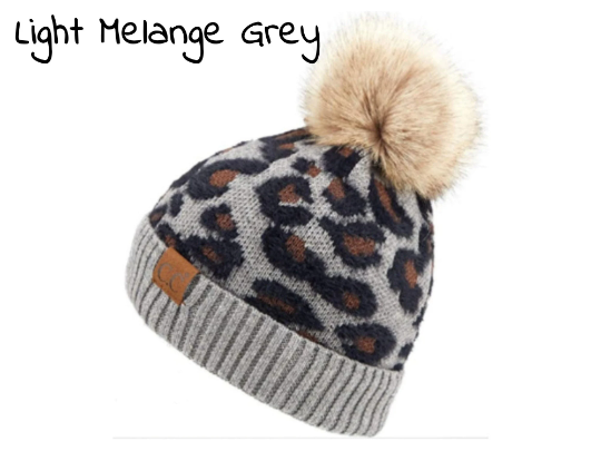 Treasure Bank - Wholesale Beanie - Dames - C.C Beanies Beanie met luipaardprint voor volwassenen1