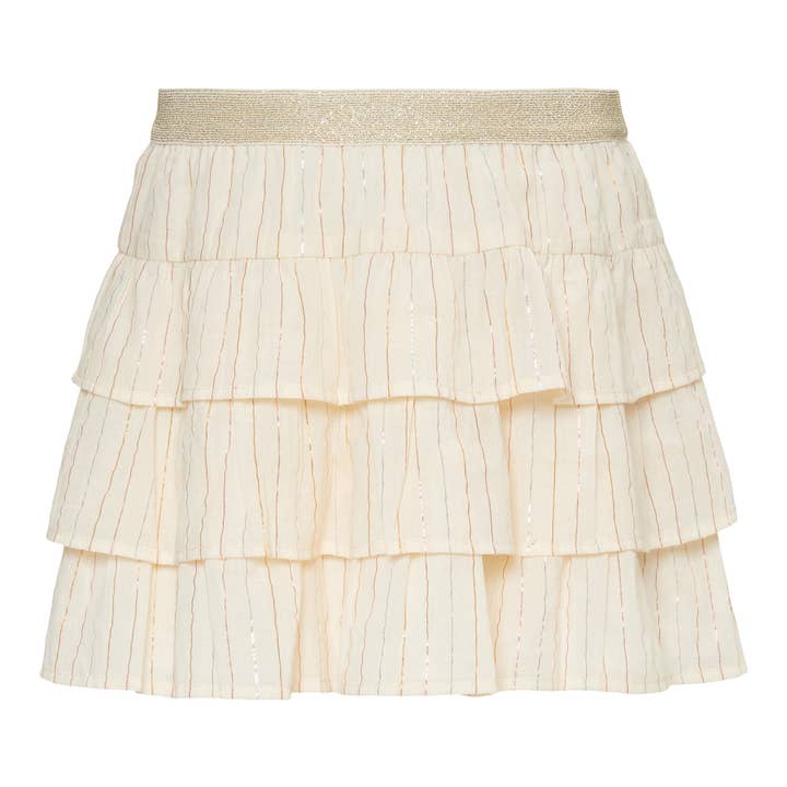 Zilva Skirt - Feather White for wholesale by LE BIG