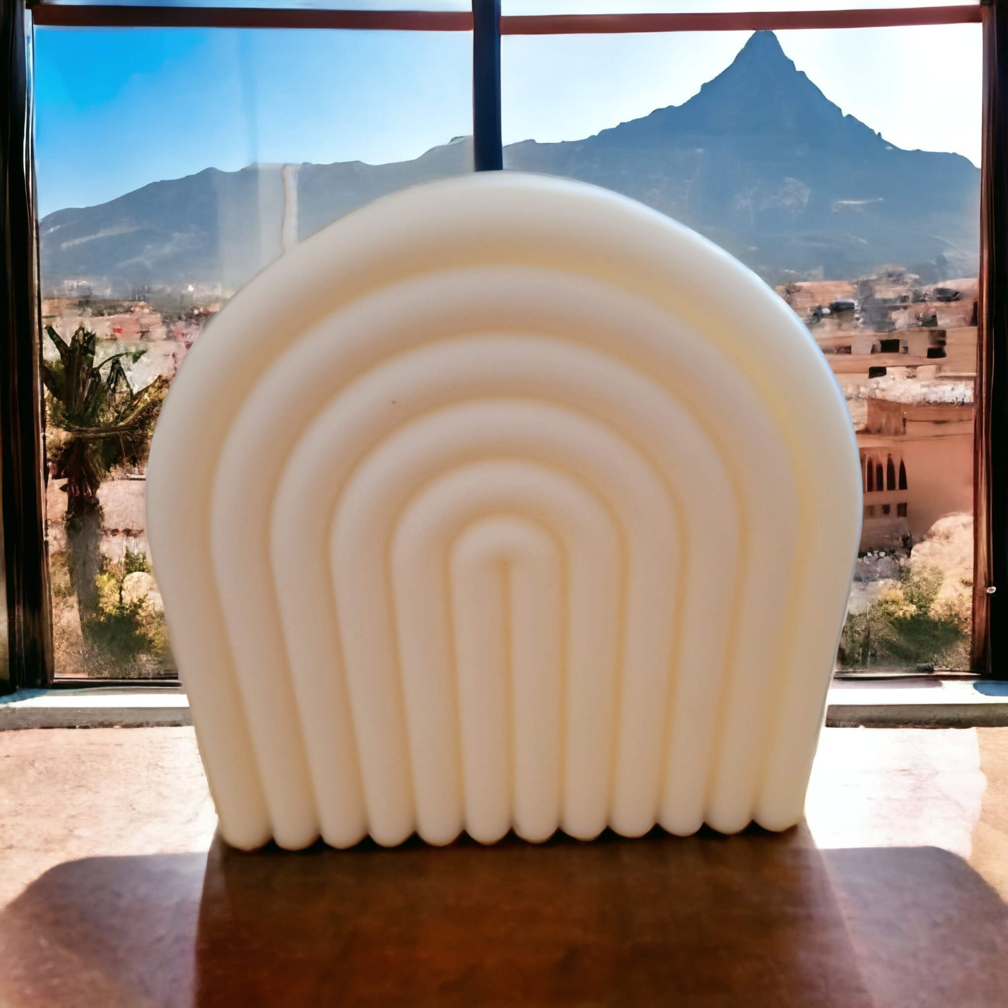 RIVES DE SAINTONGE - Wholesale Novelty Candle - Arche White Rapeseed Wax Candle0