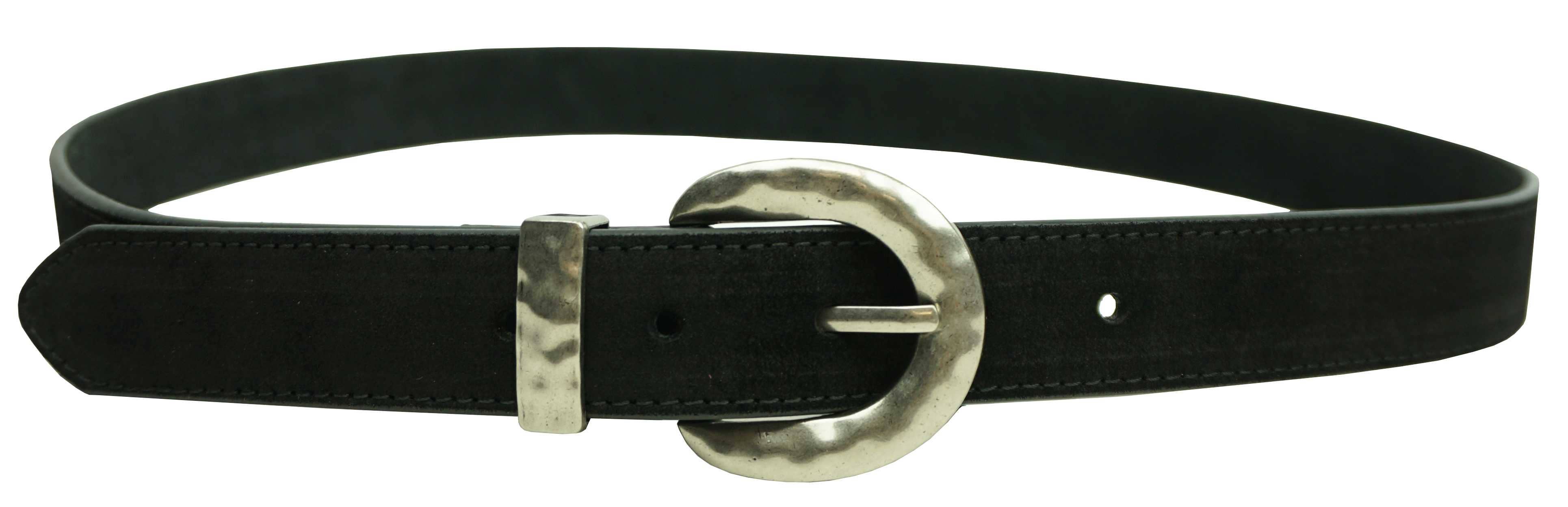 Anais – wholesale Bälte - Dam – Läderbälte med silverfärgad spänne CT39580