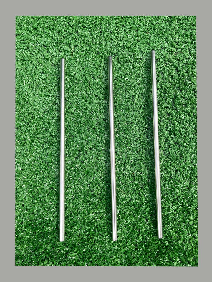 Reusable Straight Metal Straw for wholesale by Furbaby crafts and creations