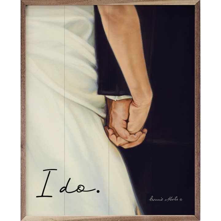 Kendrick Home - Wholesale Sign - I Do Art Print