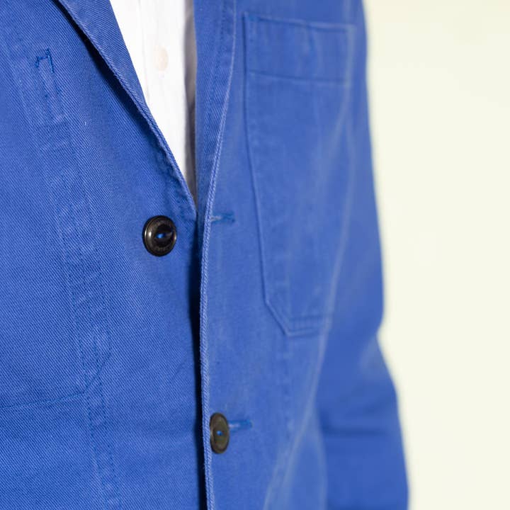 Yarmouth Oilskins - Wholesale Jacket - Men's - The Engineer Jacket - Royal Blue