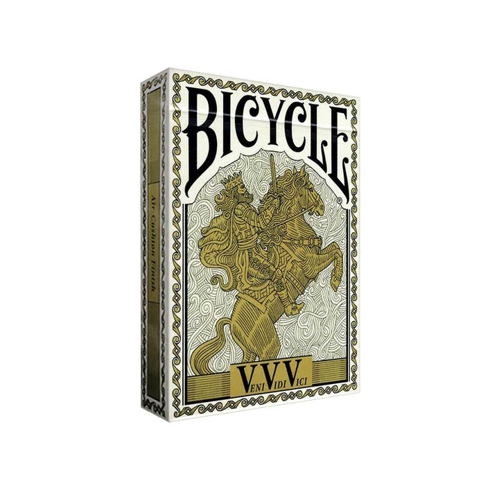 Collectible Playing Cards - Wholesale Playing Cards - Bicycle VeniVidiVici Metallic Playing Cards